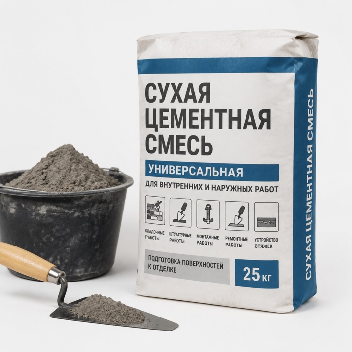Сертификат на сухие цементные смеси